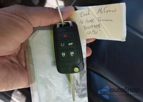 2016 GMC Terrain Slt из США, поврежденный, VIN 2GKFLPE39G6345014